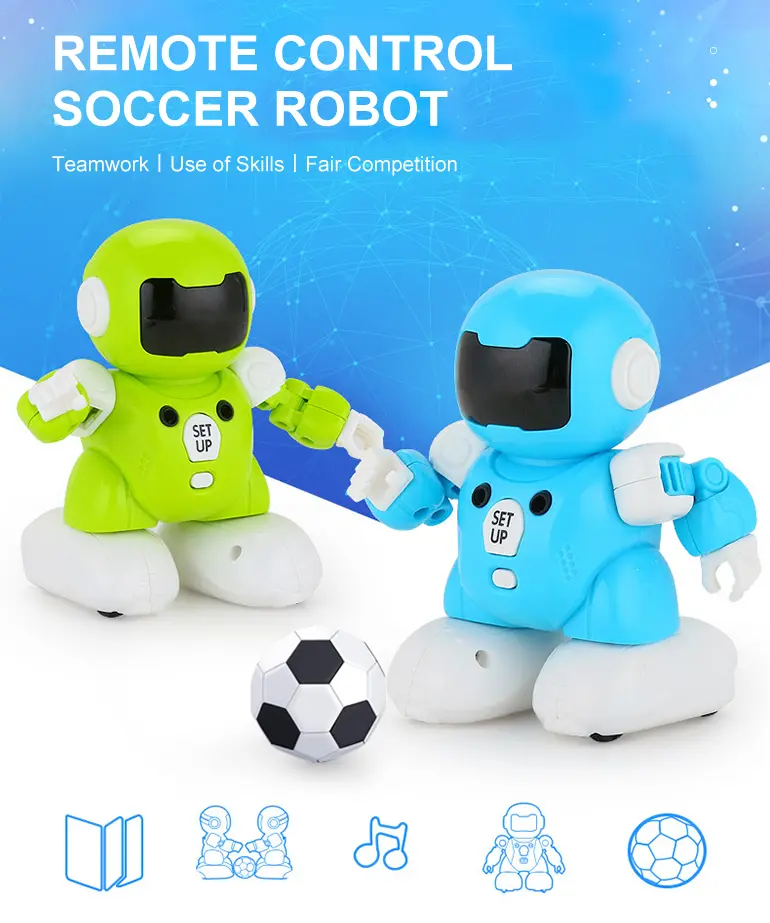 Soccer Game Robot Toy, RC Toy Set (TB-2249650) — illustrated product details, panel 1