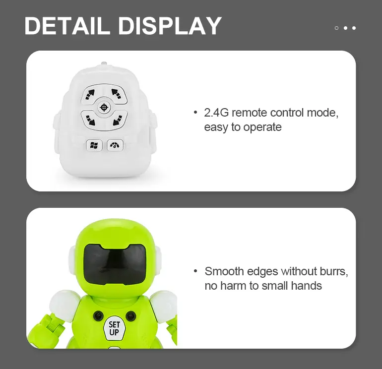 Soccer Game Robot Toy, RC Toy Set (TB-2249650) — illustrated product details, panel 3