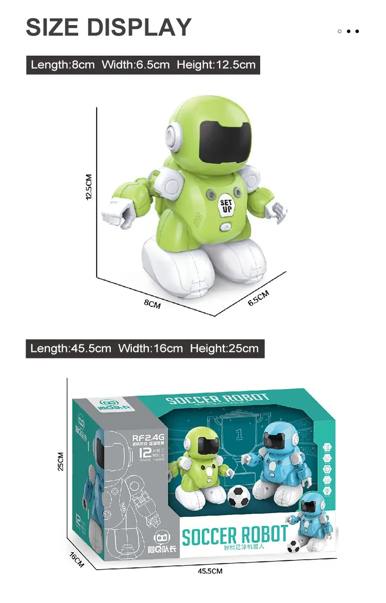 Soccer Game Robot Toy, RC Toy Set (TB-2249650) — illustrated product details, panel 6