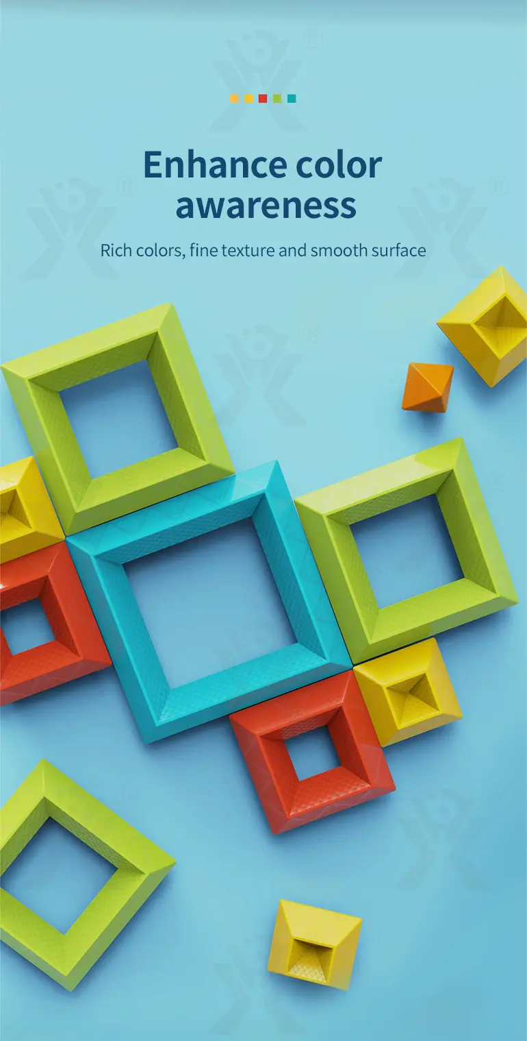 Borrow Magic Tower Toy, Educational Building Toys (TB-2377903) — illustrated product details, panel 4