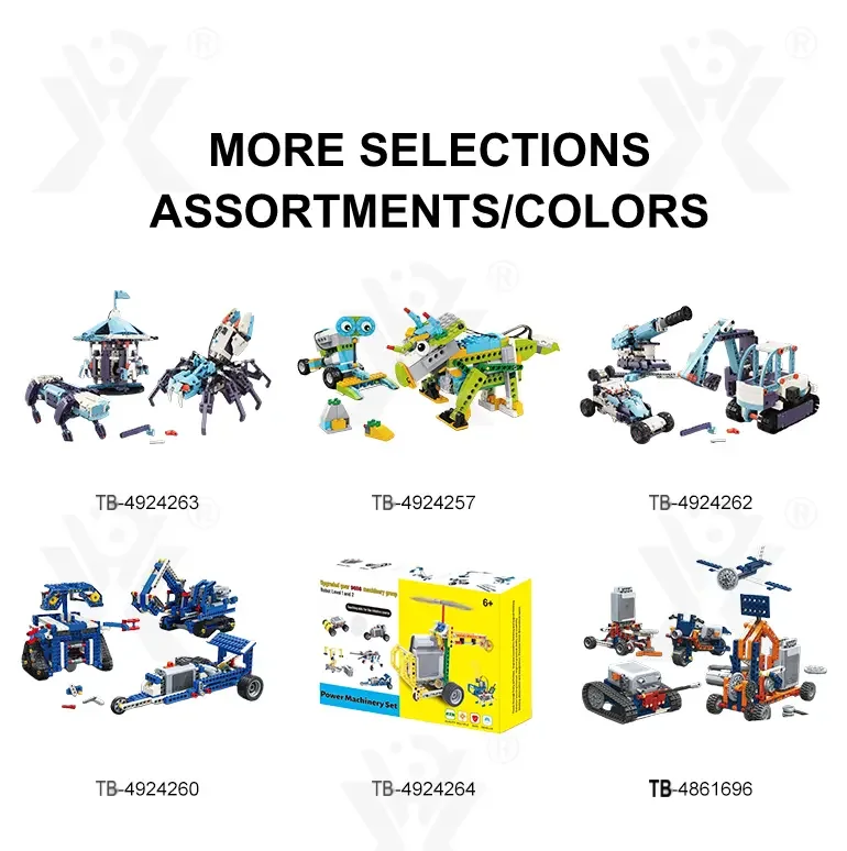 Programmable Building Block Robot for the Wedo 2.0 Animals Course (TB-4924257) — illustrated product details, panel 11