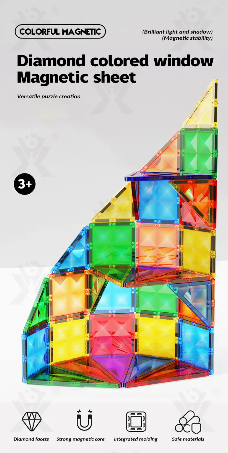 Magnetic Sheet Toy with Medieval Light Effect (TB-4171704) — illustrated product details, panel 1