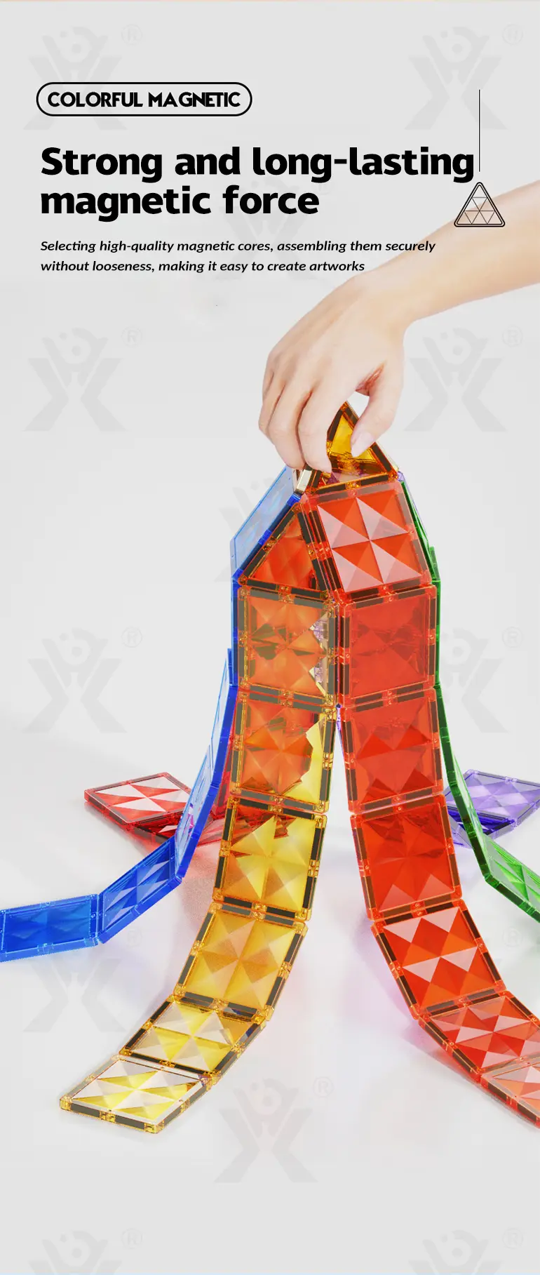 Magnetic Sheet Toy with Medieval Light Effect (TB-4171704) — illustrated product details, panel 3