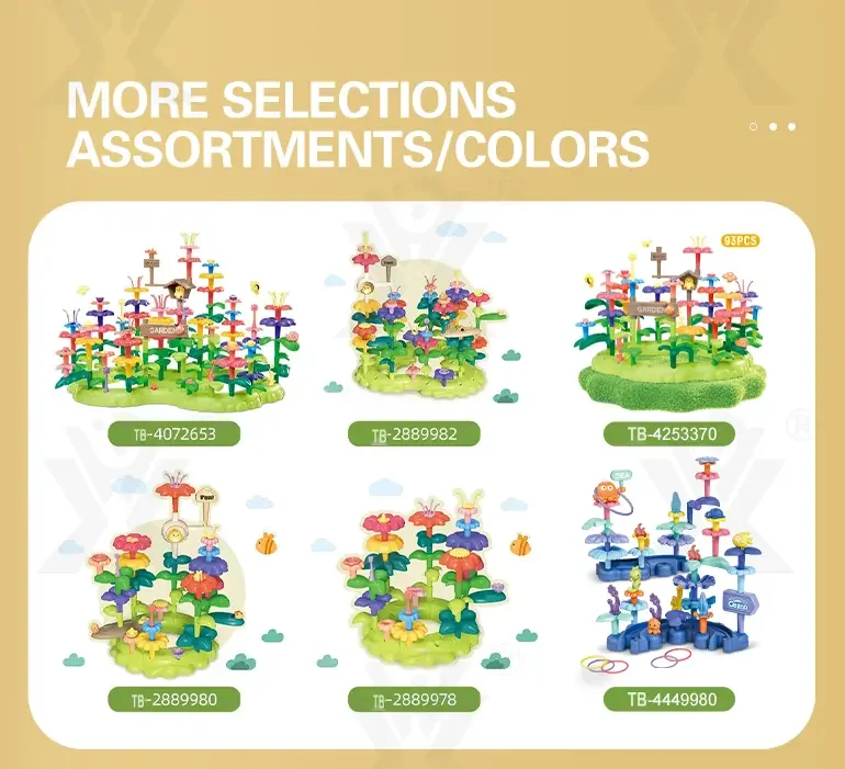 Ocean Flower Building Block Toys (TB-4449980) — illustrated product details, panel 7