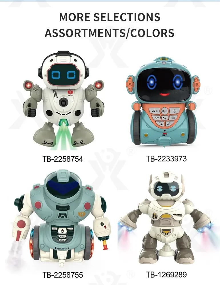 Electric Rotary Dancing Robot Toy (TB-1269289) — illustrated product details, panel 6