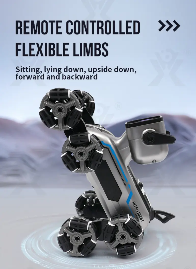 Srunt Robot Dog, Eight-Wheeled, Cool Robot For Gifts (TB-4358151) — illustrated product details, panel 3