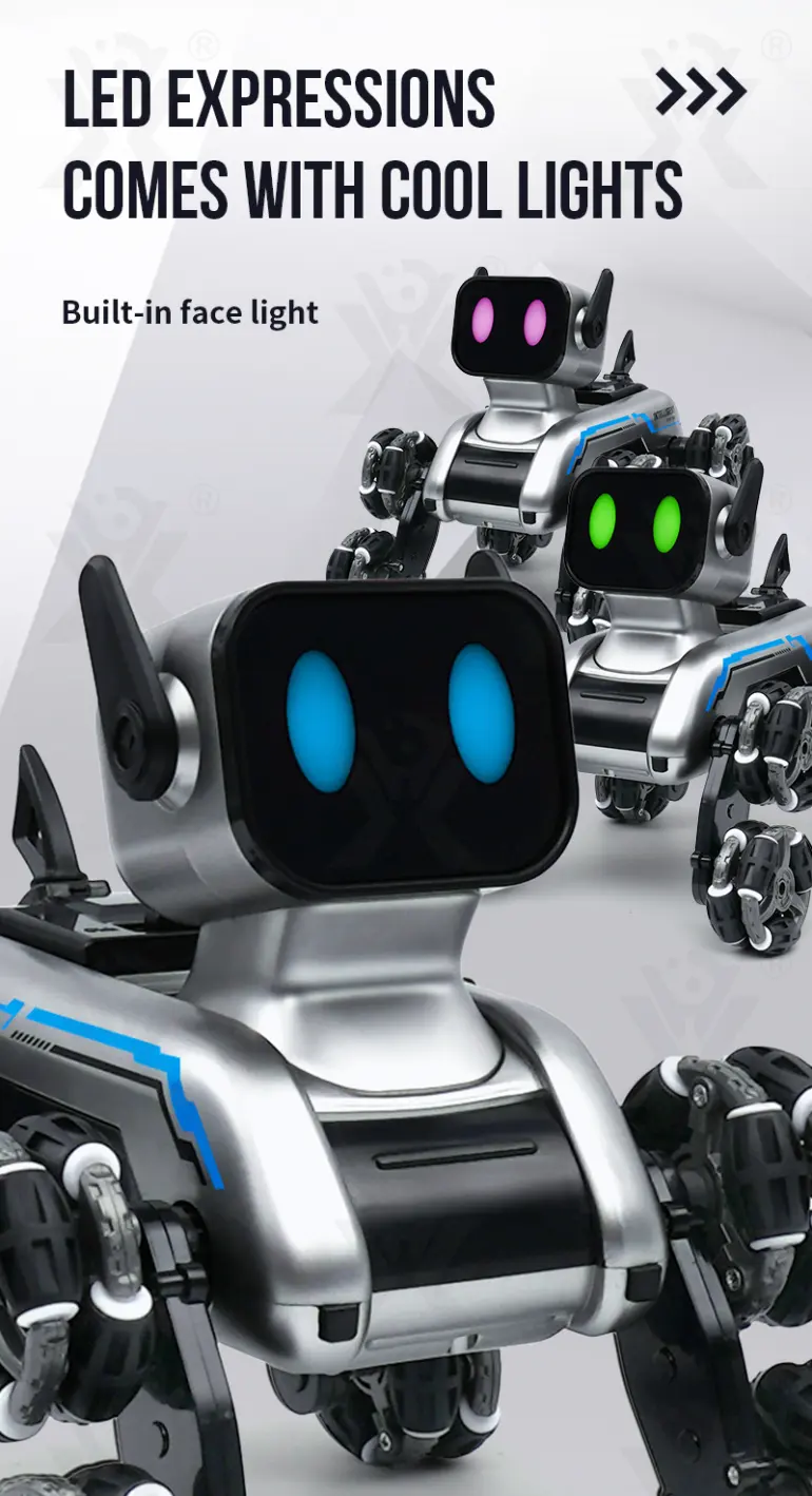 Srunt Robot Dog, Eight-Wheeled, Cool Robot For Gifts (TB-4358151) — illustrated product details, panel 5