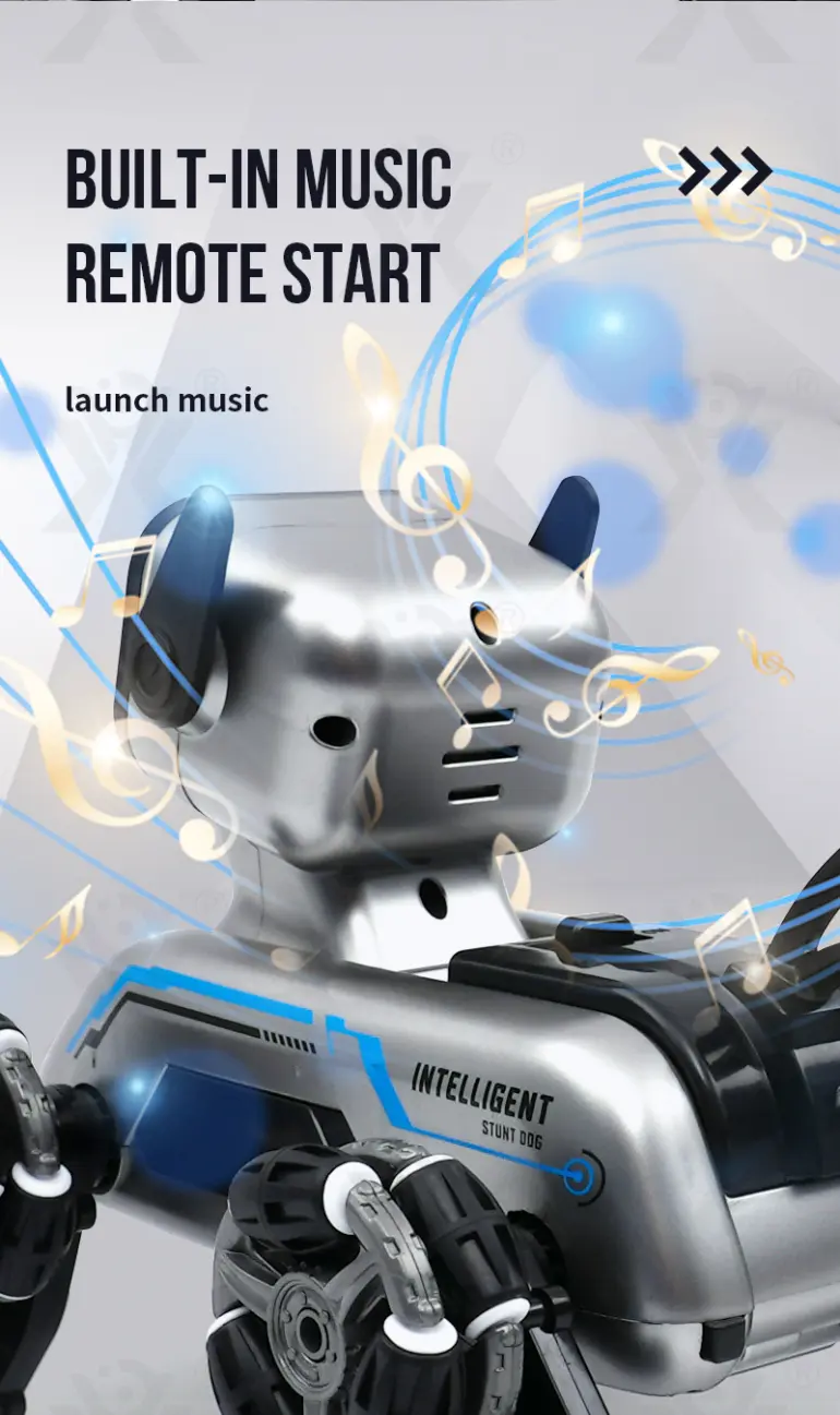 Srunt Robot Dog, Eight-Wheeled, Cool Robot For Gifts (TB-4358151) — illustrated product details, panel 6
