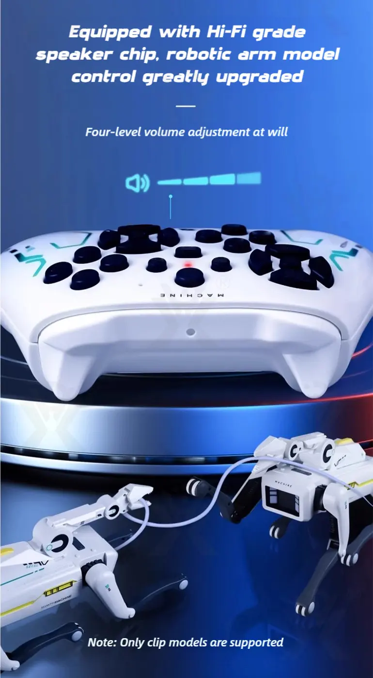 Hybrid-Control Robot Dog, AI Toy, Programmable Toy (TB-4895353) — illustrated product details, panel 7