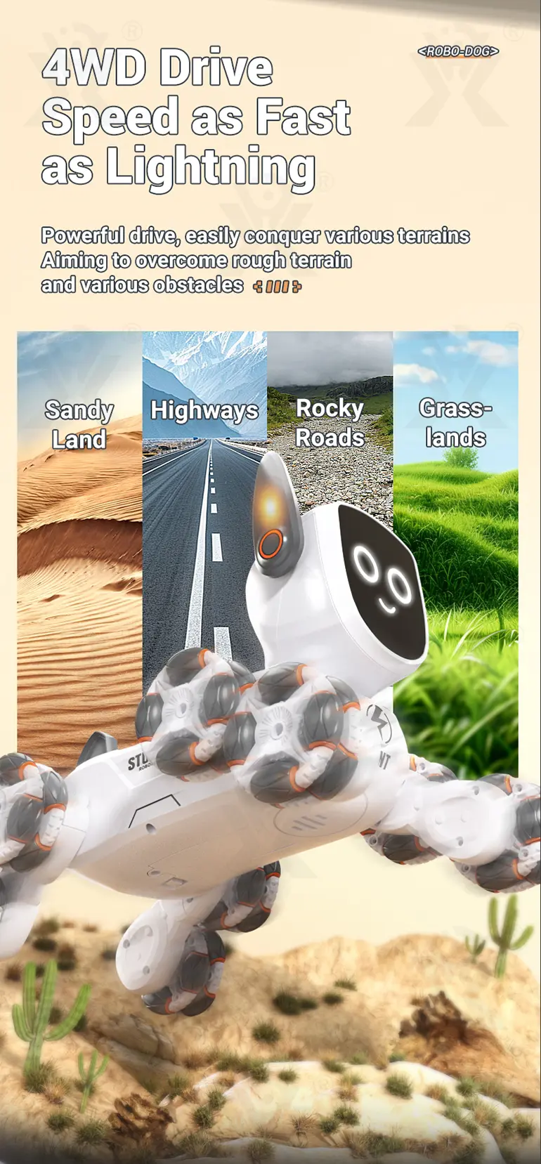 8-Wheeled Stunt Robot Dog Toy 4WD (TB-4912339) — illustrated product details, panel 6
