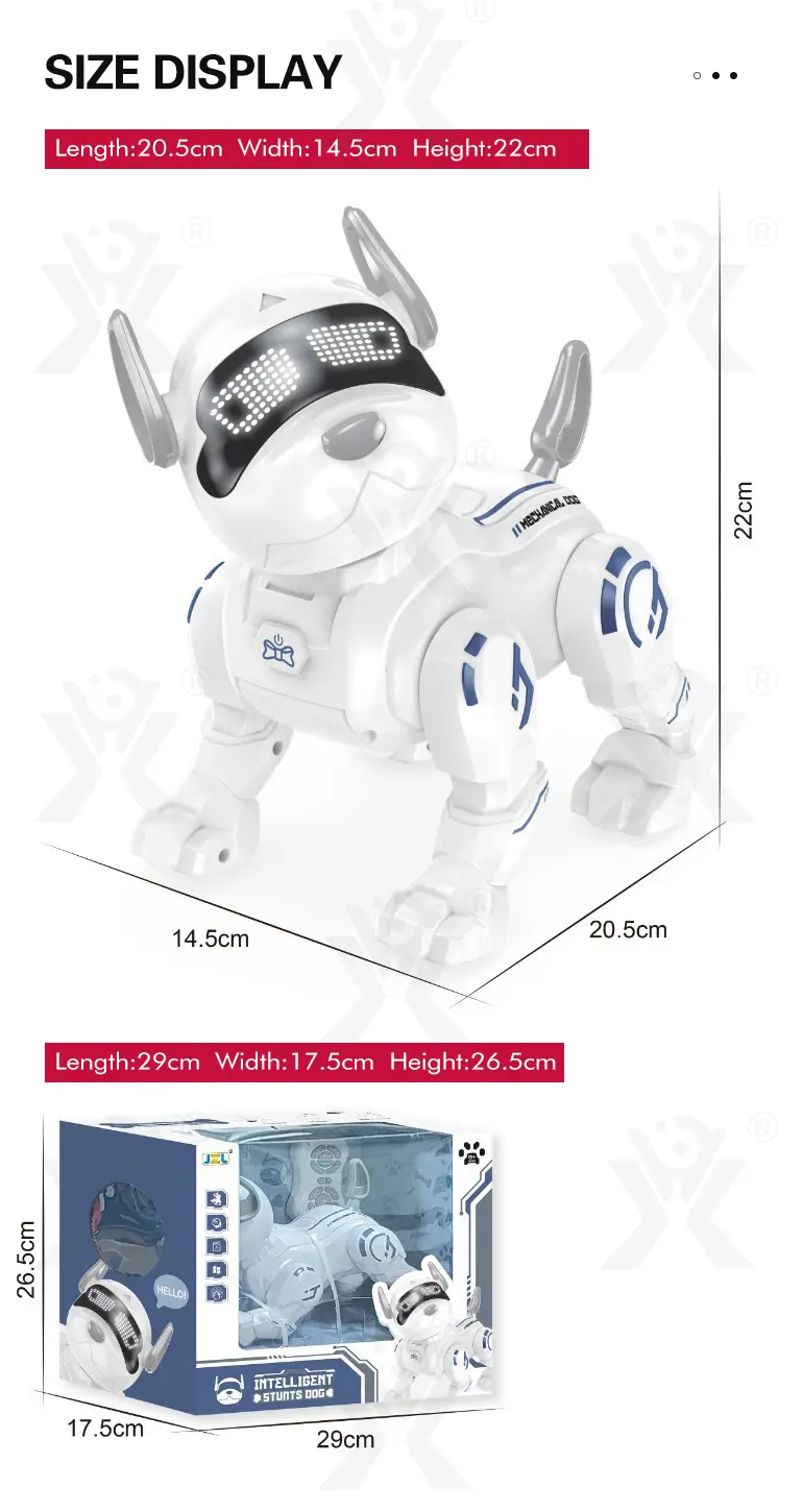Intelligent RC Robot Dog Toy with Programming (TB-4916282) — illustrated product details, panel 10