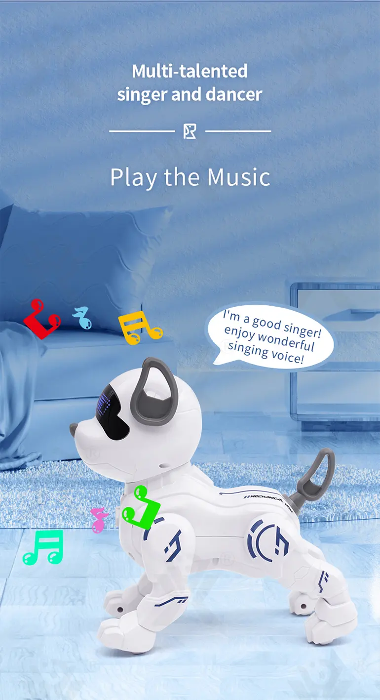 Intelligent RC Robot Dog Toy with Programming (TB-4916282) — illustrated product details, panel 5