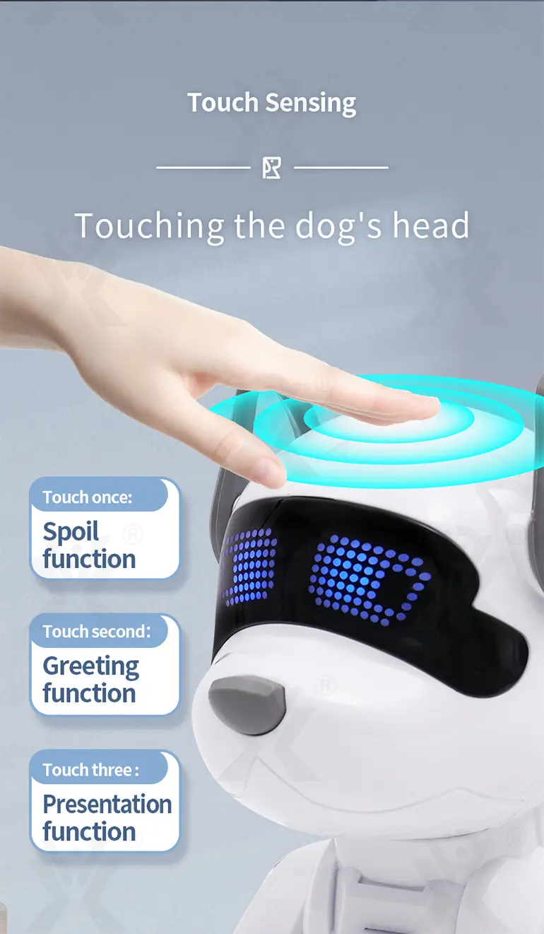 Intelligent RC Robot Dog Toy with Programming (TB-4916282) — illustrated product details, panel 7