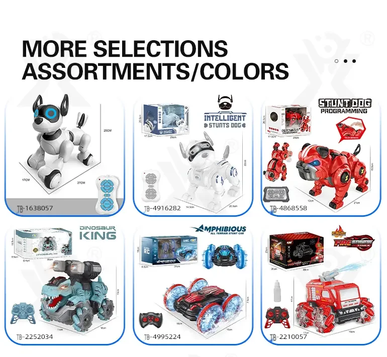 Intelligent RC Robot Dog Toy with Programming (TB-4916282) — illustrated product details, panel 9