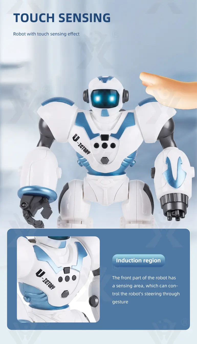 Intelligent Robot Toy With Remote Control and Sensors (TB-2924246) — illustrated product details, panel 3