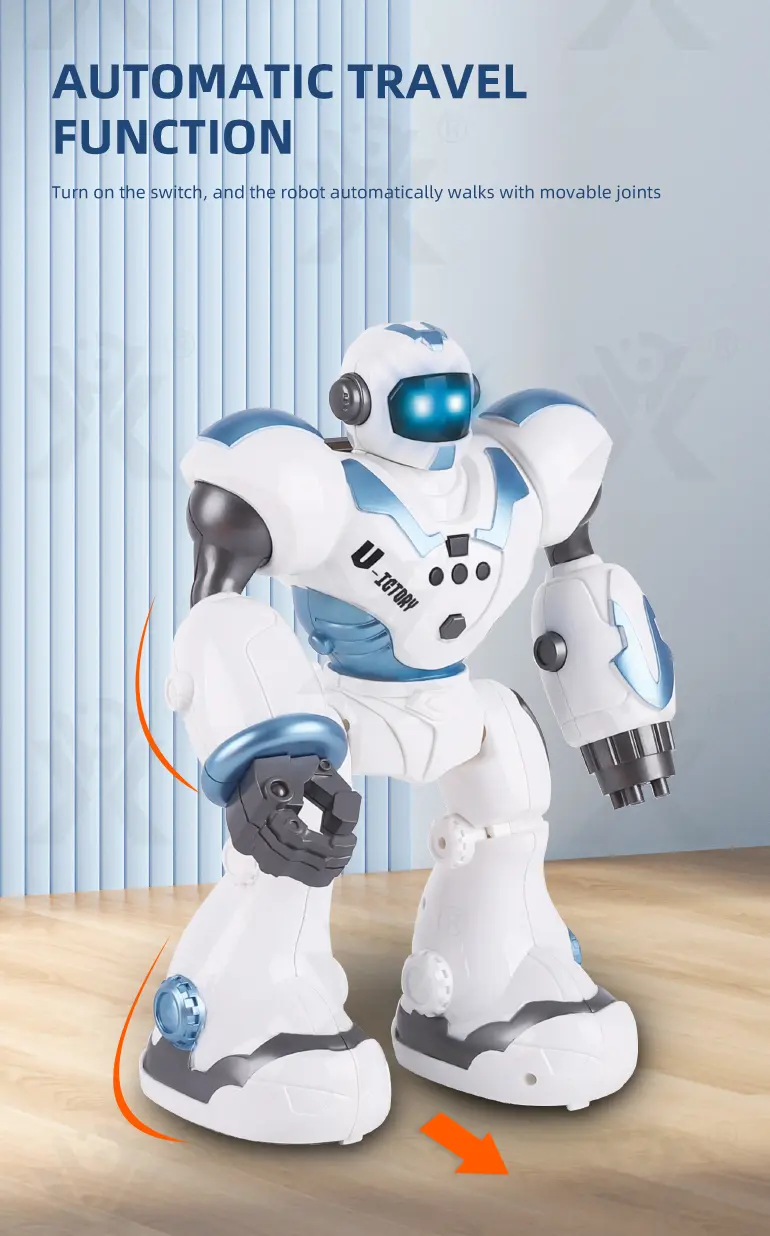 Intelligent Robot Toy With Remote Control and Sensors (TB-2924246) — illustrated product details, panel 4