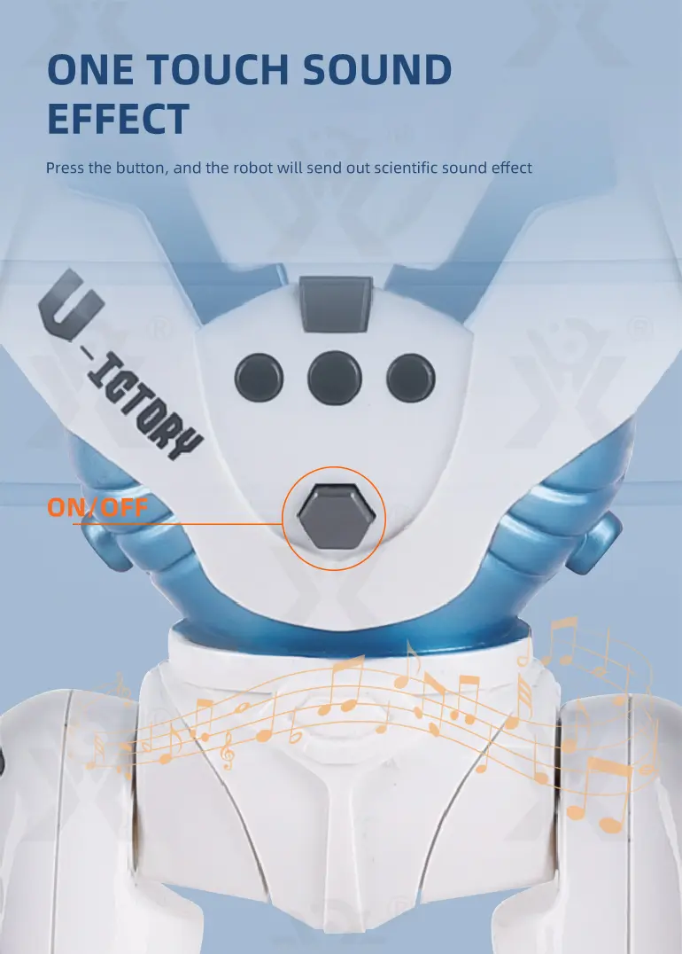 Intelligent Robot Toy With Remote Control and Sensors (TB-2924246) — illustrated product details, panel 6