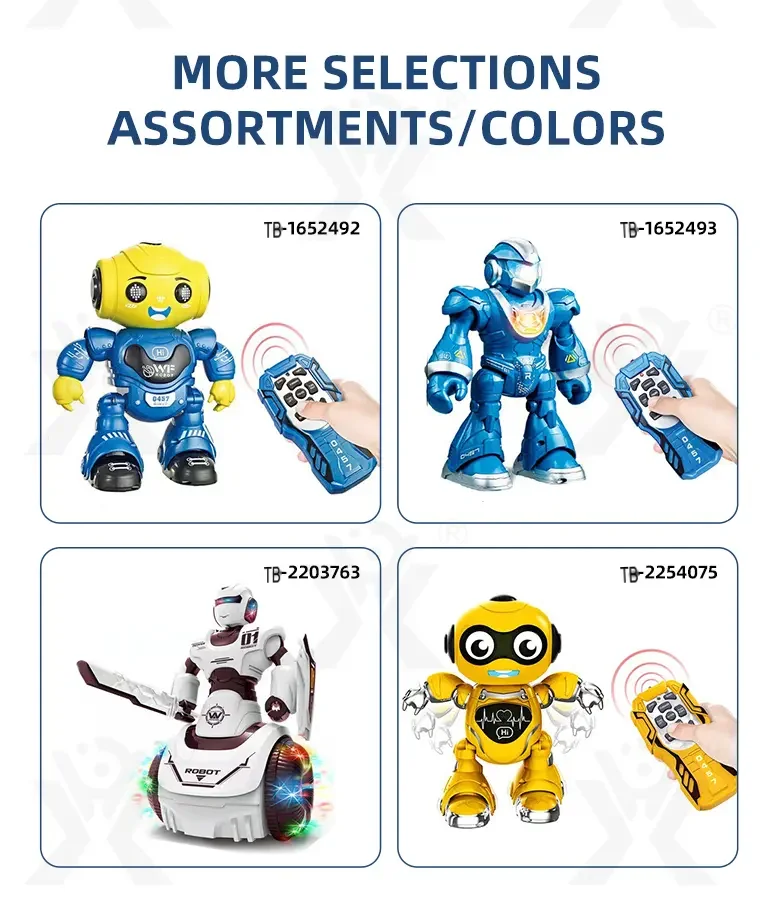 Intelligent Robot Toy With Remote Control and Sensors (TB-2924246) — illustrated product details, panel 9