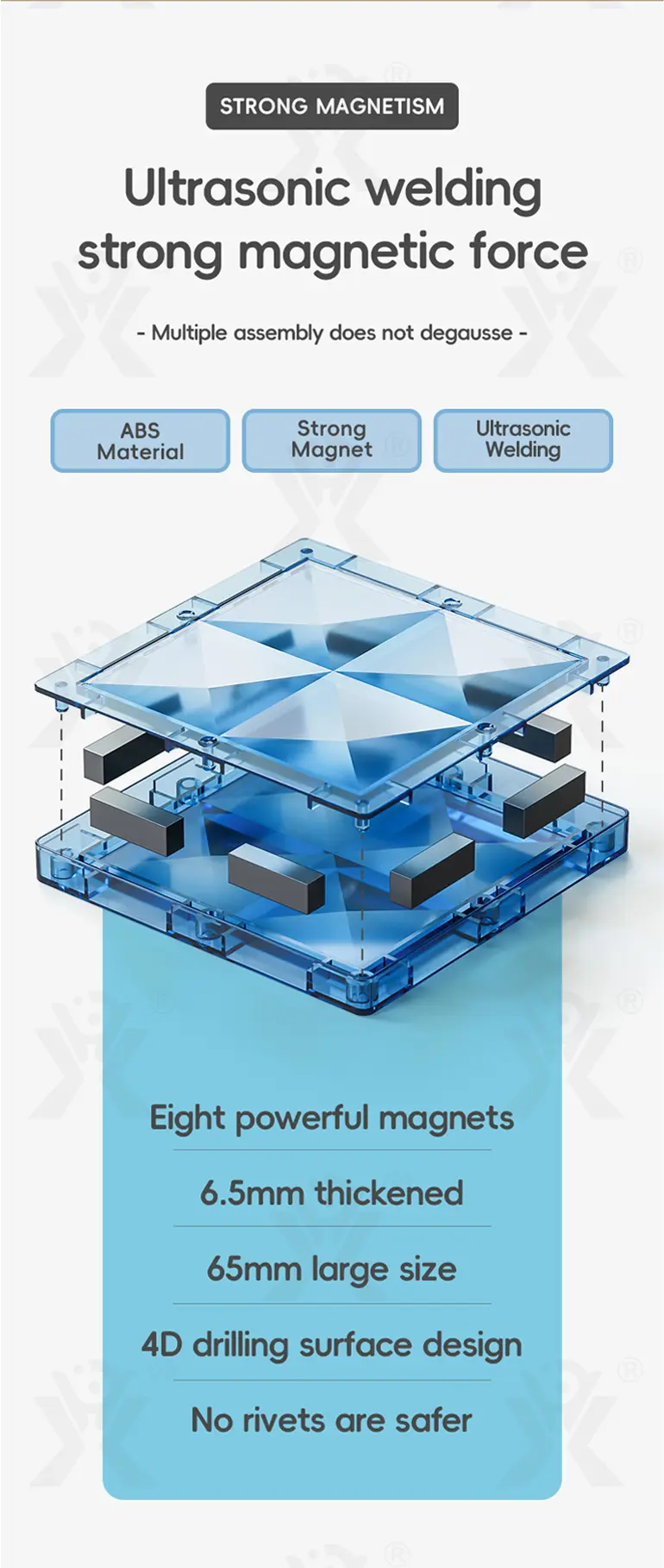 Jade-Style Magnetic Building Blocks, 87 Pieces, Lightweight (TB-4541429) — illustrated product details, panel 8