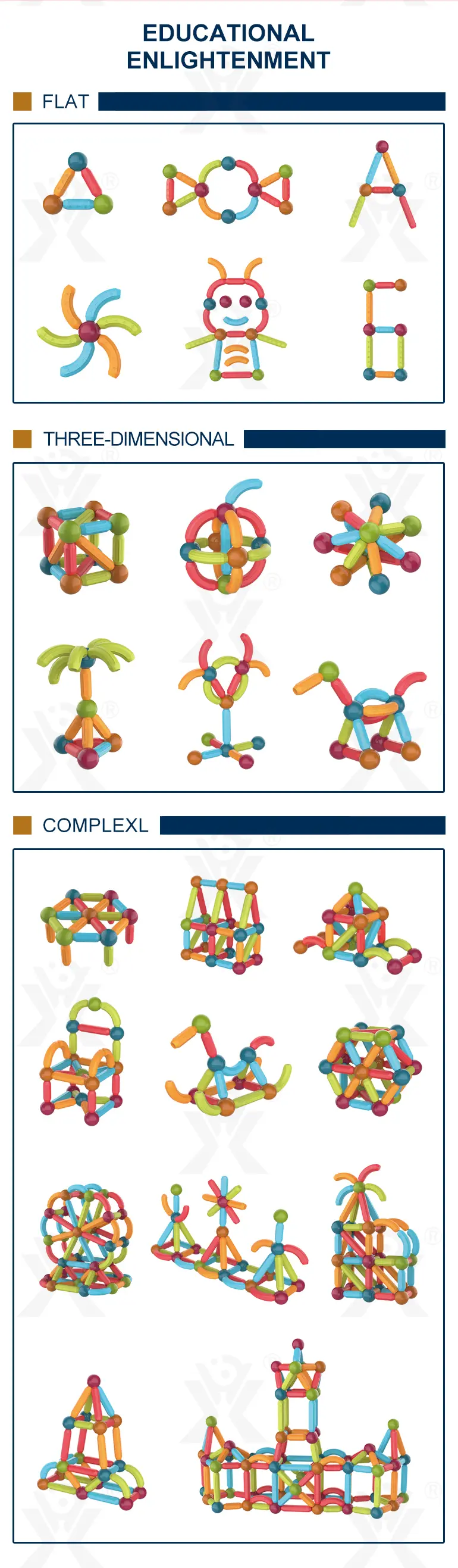 Magnetic Sticks and Balls Building Set (TB-2193251) — illustrated product details, panel 5