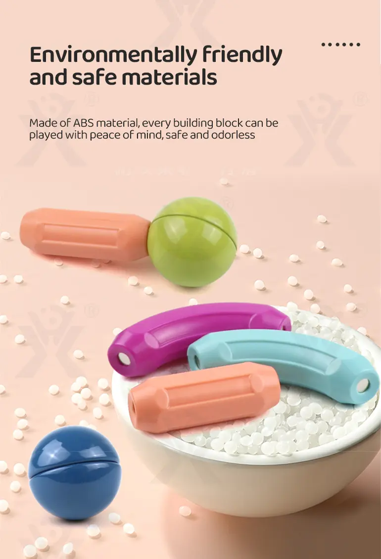 Magnetic Bar Toy with Balls (TB-4136886) — illustrated product details, panel 6