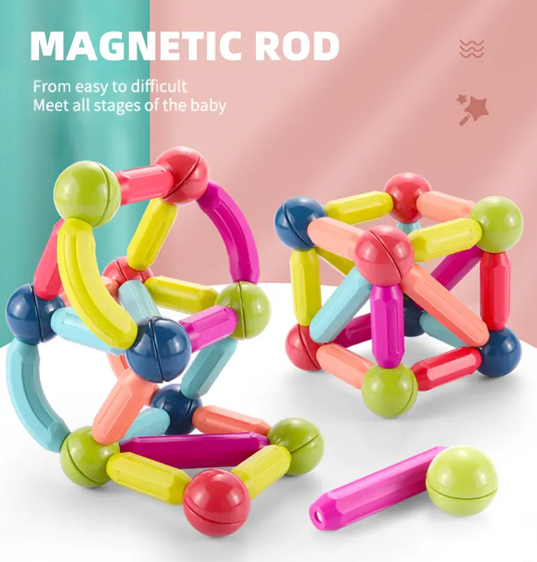Magnetic Rods and Balls (TB-2187892) — illustrated product details, panel 1