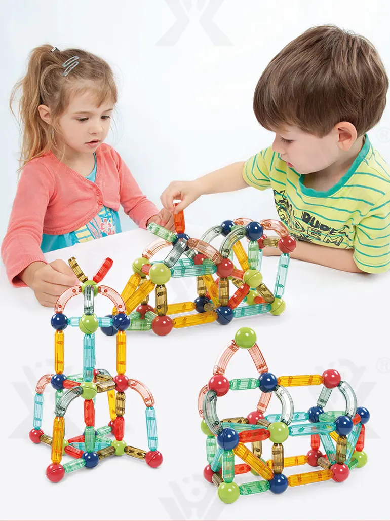 3D Magnetic Rod and Ball Set (TB-2900982) — illustrated product details, panel 2