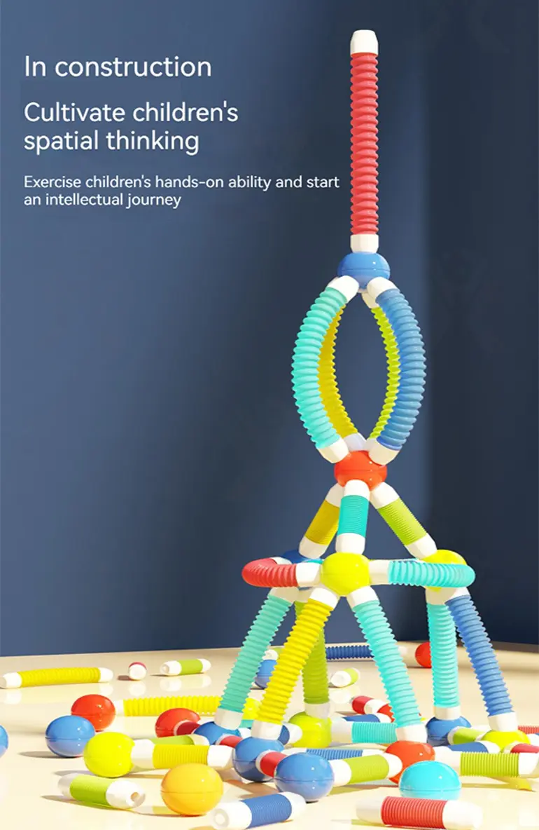 Retractable Magnetic Stick Building Toy Set (TB-5049514) — illustrated product details, panel 2