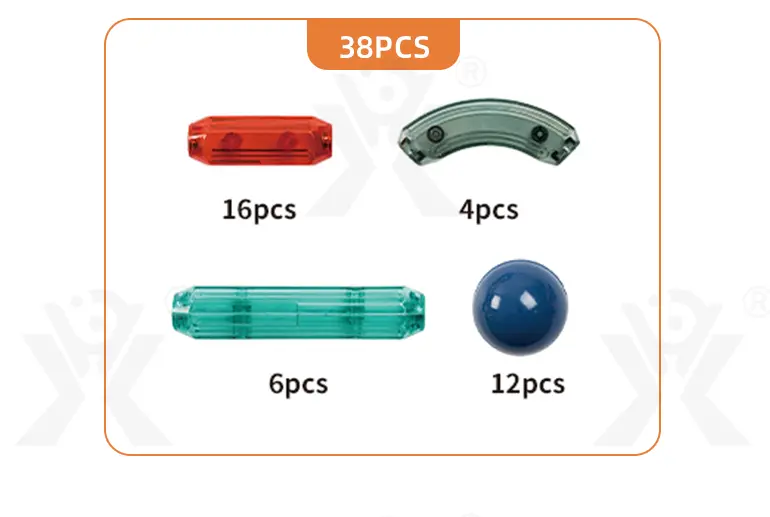 3D Magnetic Rod and Ball Set (TB-2900982) — illustrated product details, panel 6
