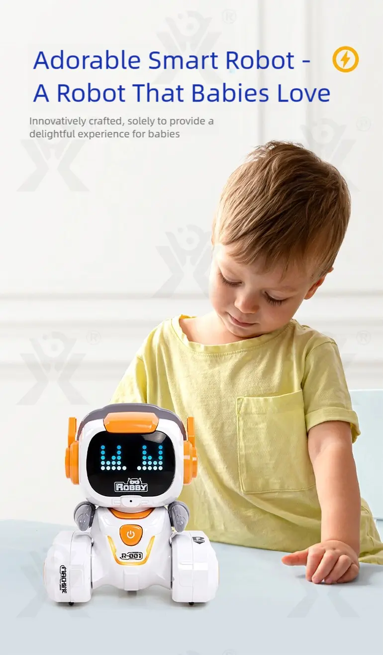 Cute Intelligent Robot at Factory Price (TB-4501534) — illustrated product details, panel 2