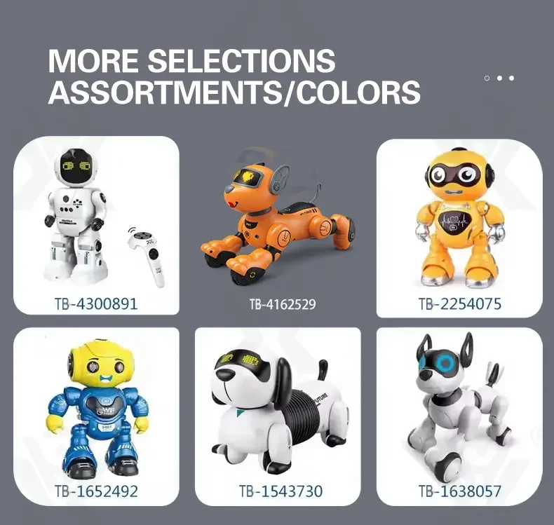 Voice-Controlled Robot Dog Toy with Smart Follow, RC (TB-4162529) — illustrated product details, panel 10