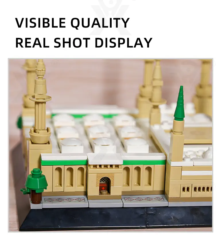 Madinah Building Block Set For Cultural Learning (TB-4530898) — illustrated product details, panel 4