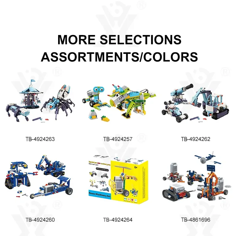 Electric STEM Programmable Building Kit Toy (TB-4924263) — illustrated product details, panel 11