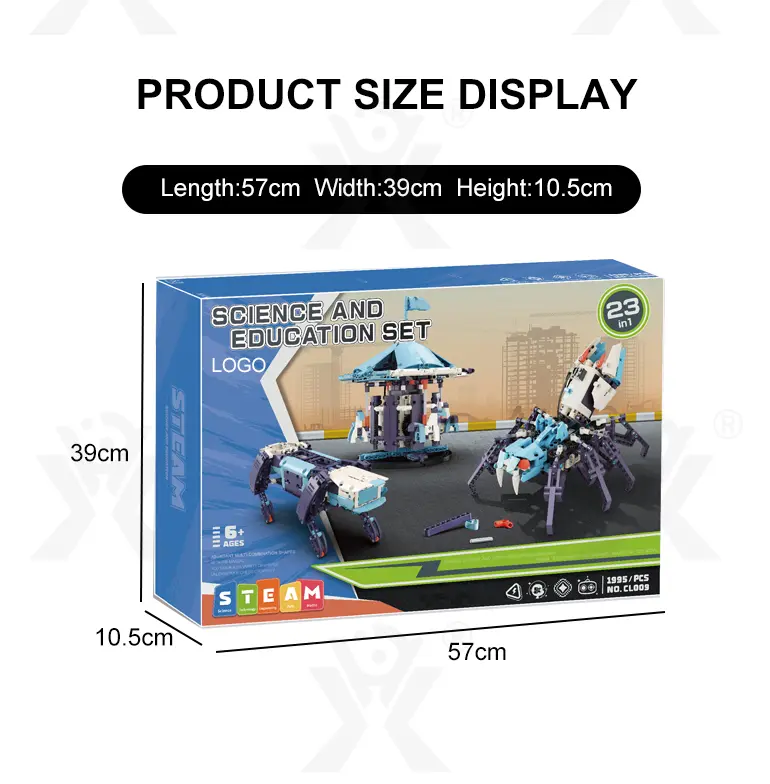 Electric STEM Programmable Building Kit Toy (TB-4924263) — illustrated product details, panel 12