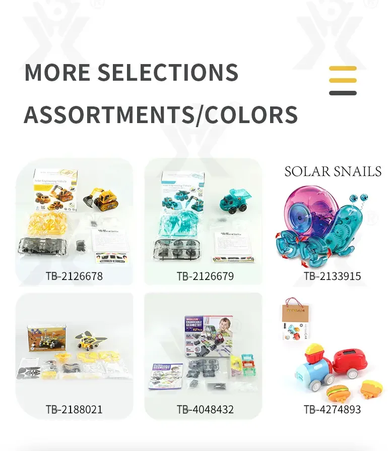 Solar-Powered Robotic Dog Toy, Electric Mechanical Pet Robot (TB-2188019) — illustrated product details, panel 8