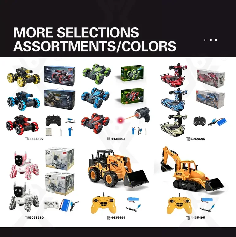 8-Wheeled Robot Dog with Voice & Stunt Features (TB-5058680) — illustrated product details, panel 13