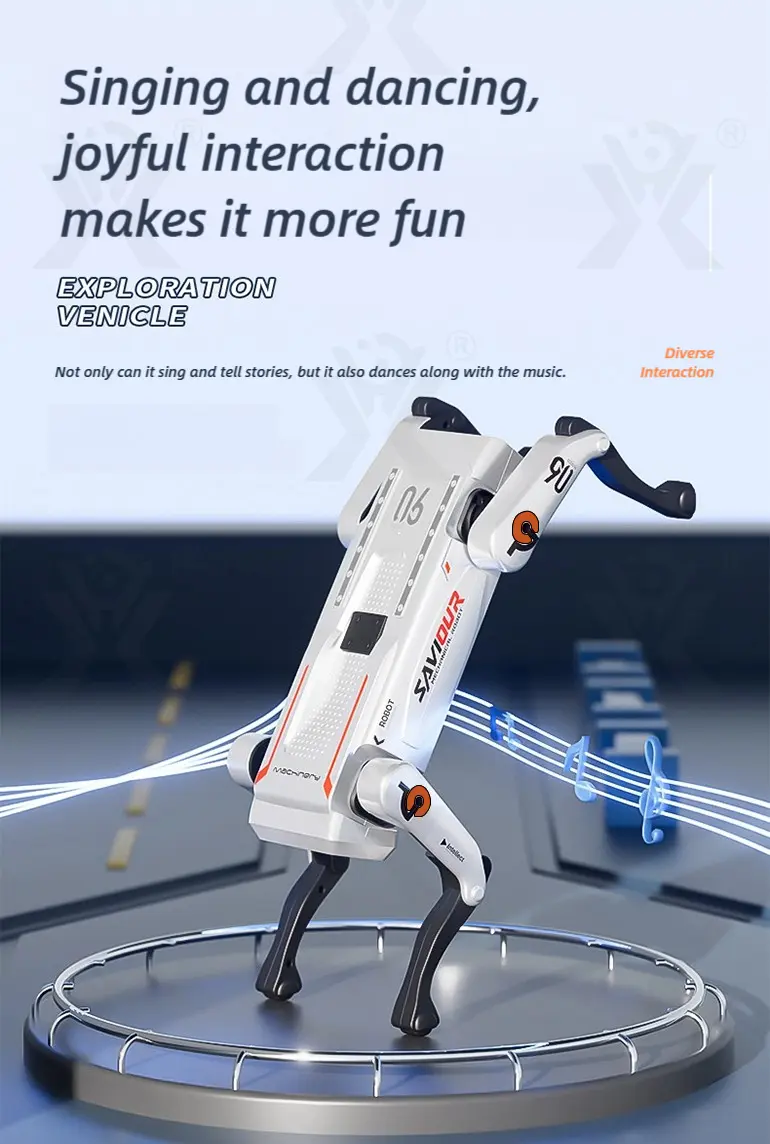 AI Intelligent Mechanical Robotic Dog Toy (TB-4974010) — illustrated product details, panel 5