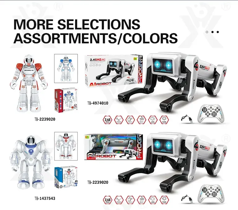 AI Intelligent Mechanical Robotic Dog Toy (TB-4974010) — illustrated product details, panel 7