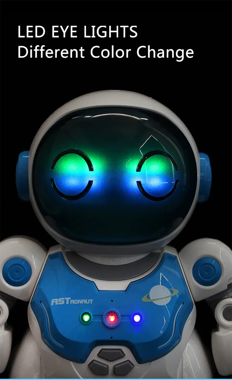 Astronaut RC Robot Toy with LED Lights & Dance (TB-2249644) — illustrated product details, panel 5