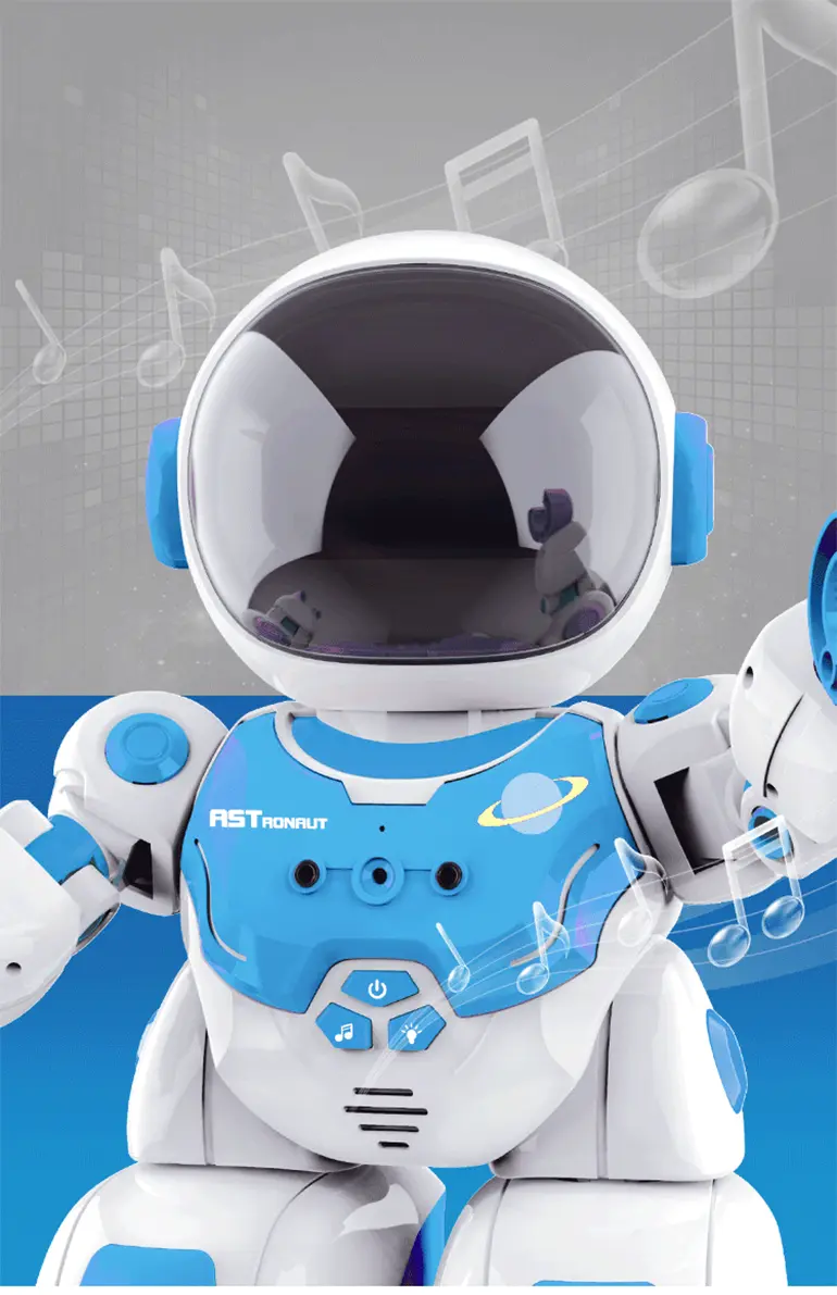 Astronaut RC Robot Toy with LED Lights & Dance (TB-2249644) — illustrated product details, panel 7