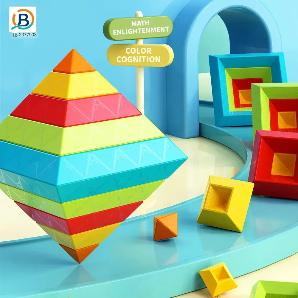 Borrow Magic Tower Toy, Educational Building Toys (TB-2377903) — product photograph 2
