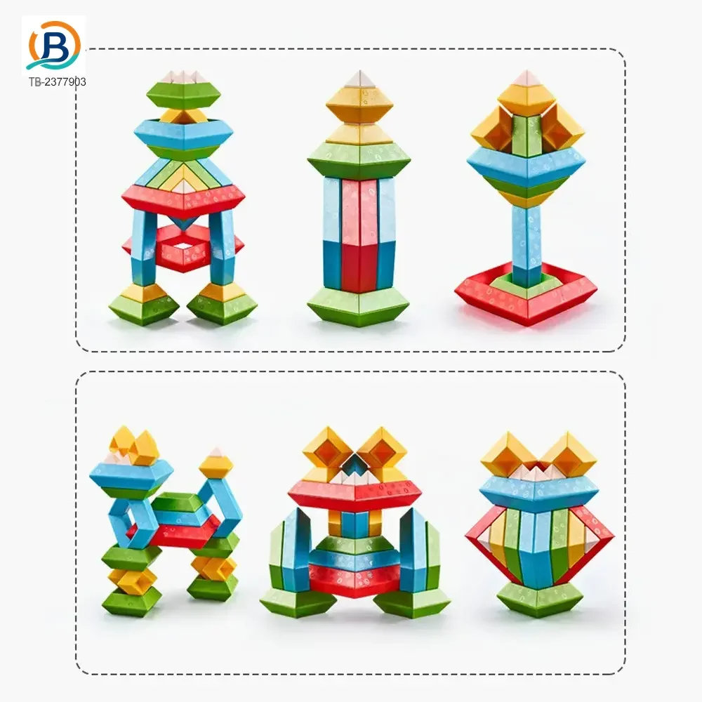 Borrow Magic Tower Toy, Educational Building Toys (TB-2377903) — product photograph 3
