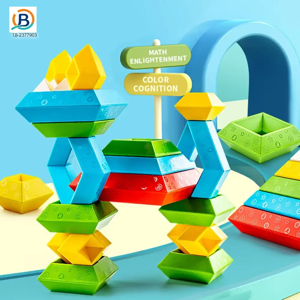 Borrow Magic Tower Toy, Educational Building Toys (TB-2377903) — product photograph 4