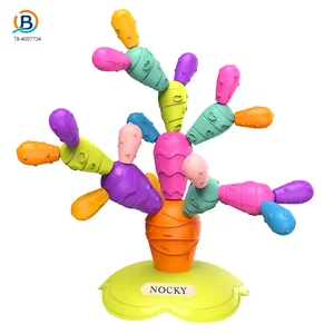 wholesale Montessori Cactus Toy, Stacking and Balancing Play – Educational Toys China