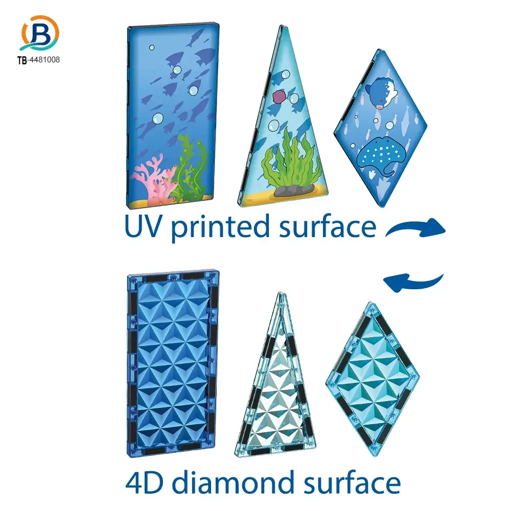 Colorful Ocean Series Magnetic Tile Set (TB-4481008) — product photograph 5