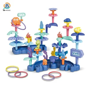 Wholesale Ocean Flower Building Block Toys – Building Blocks Toy, Educational Toy China