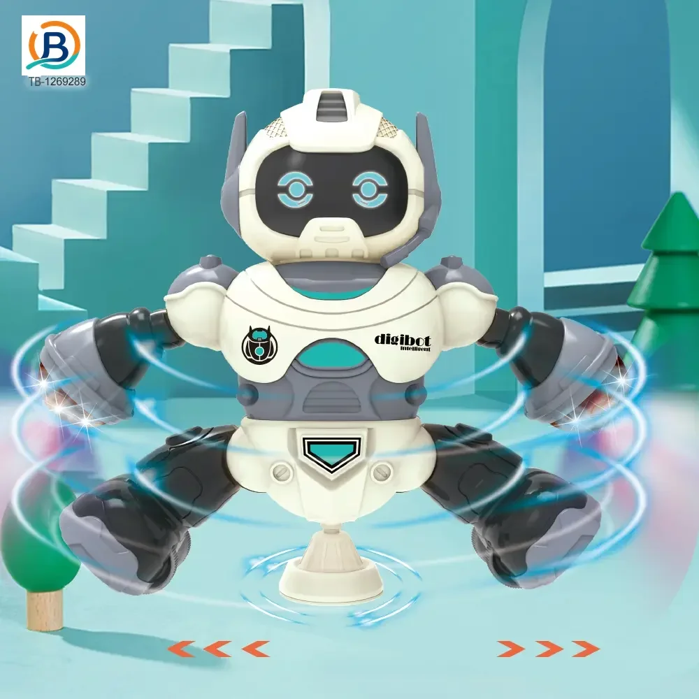 Electric Rotary Dancing Robot Toy (TB-1269289) — product photograph 2