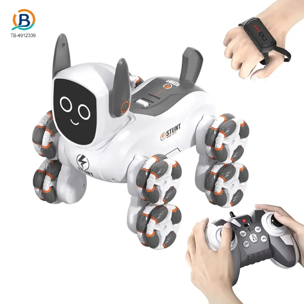 8-Wheeled Stunt Robot Dog Toy 4WD (TB-4912339) — product photograph 1