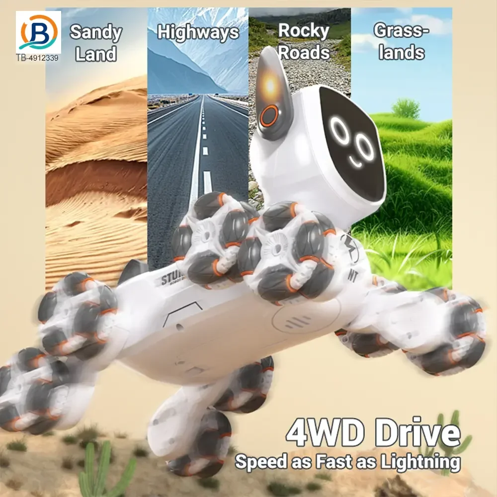 8-Wheeled Stunt Robot Dog Toy 4WD (TB-4912339) — product photograph 5