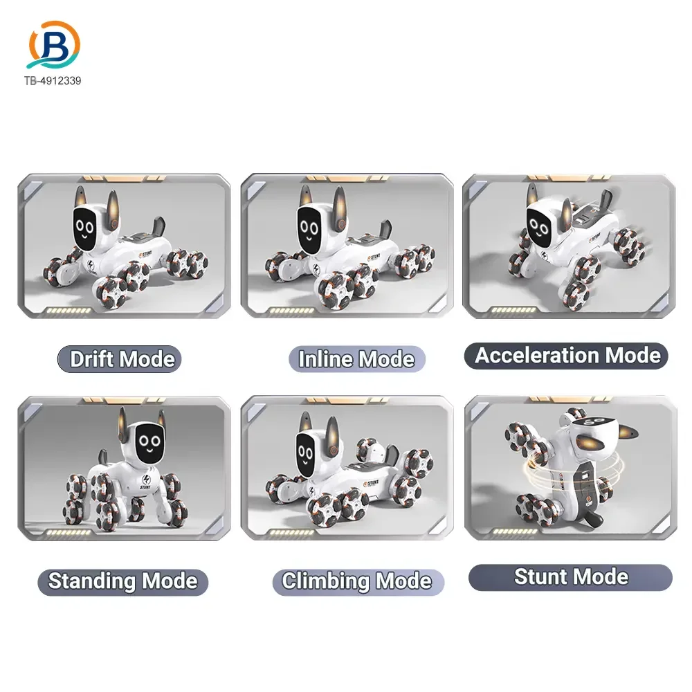 8-Wheeled Stunt Robot Dog Toy 4WD (TB-4912339) — product photograph 6